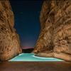 Swimming pool in the desert